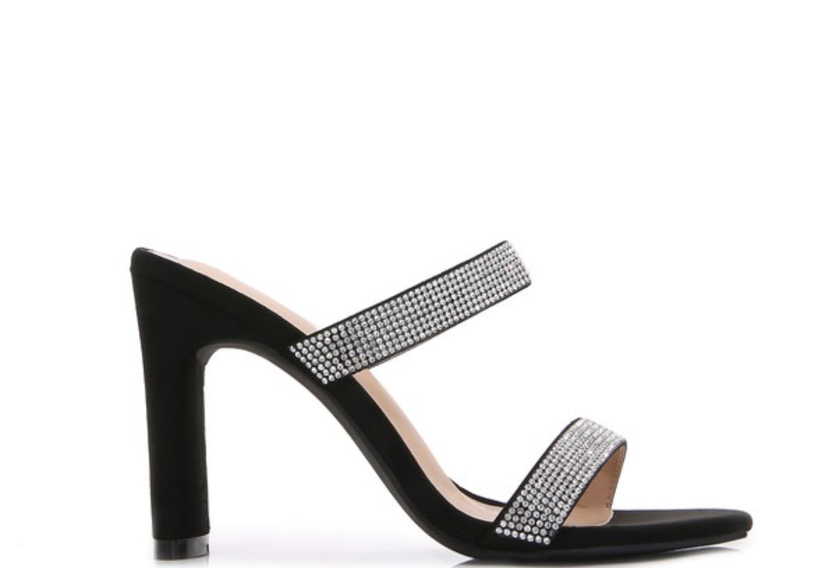 Rine stone heels
